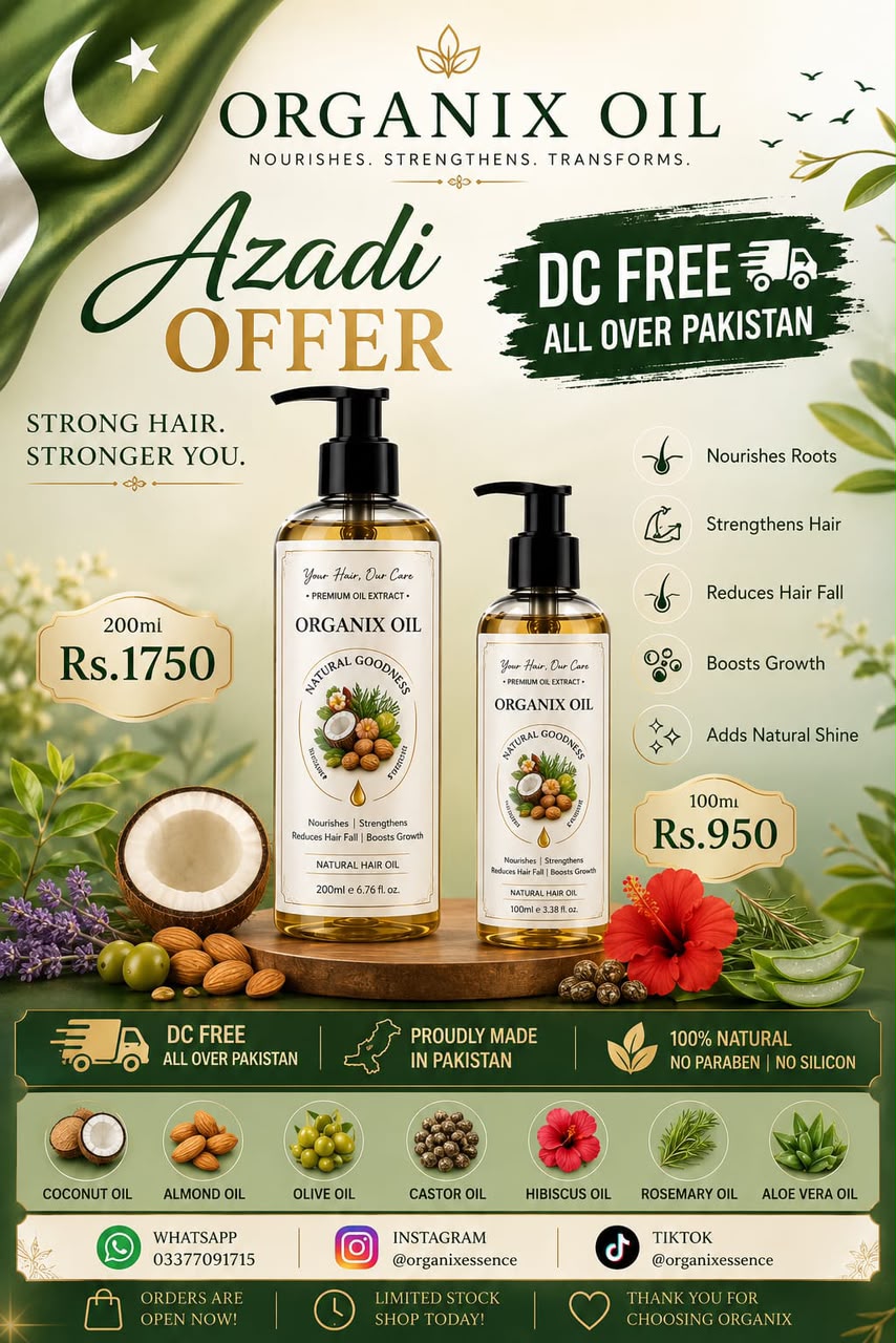 Organic Hair Oil
