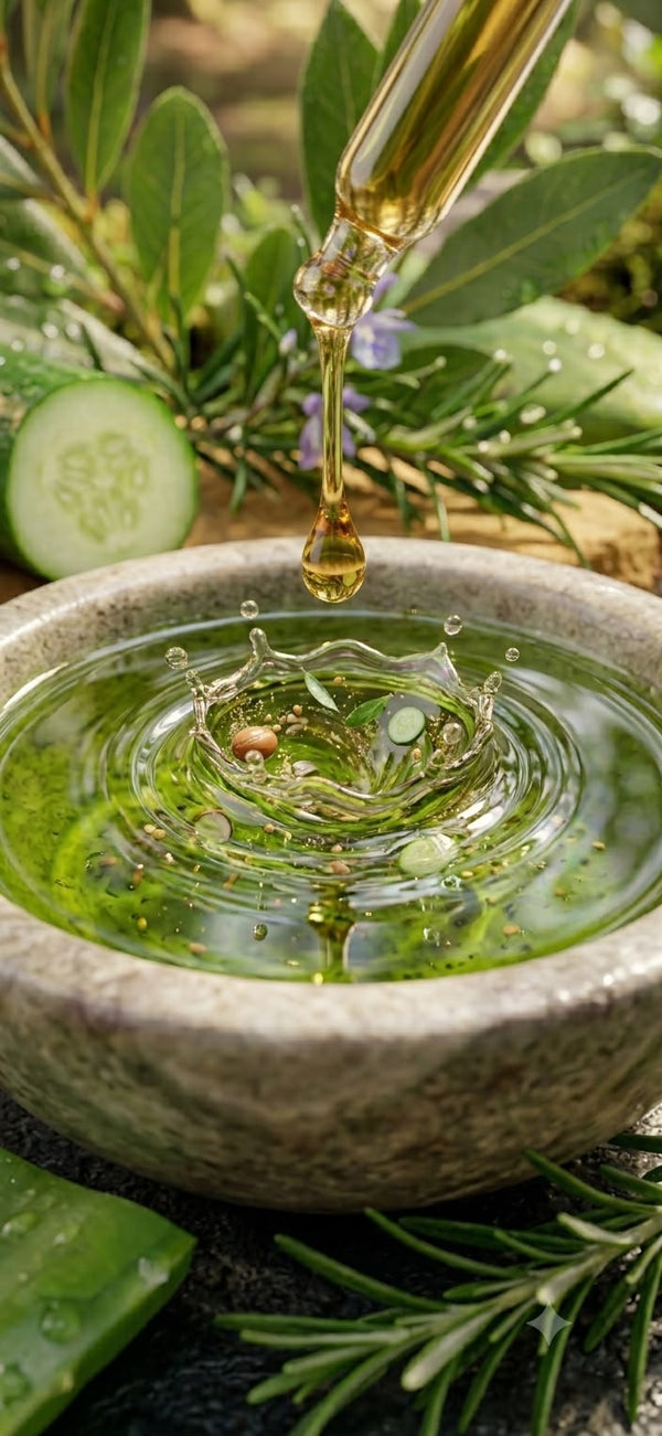 <b>Step 1 — Apply</b>
Part your hair and apply Organix Oil directly to the scalp, focusing on thinning or affected areas.